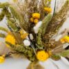 Droogboeket gele tinten - Afbeelding 2