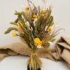 Droogboeket gele tinten - Afbeelding 3