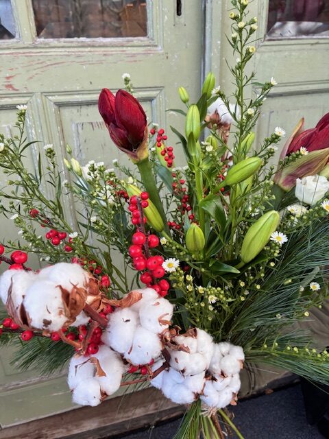 Feestelijk boeket met lichtjes - Afbeelding 4